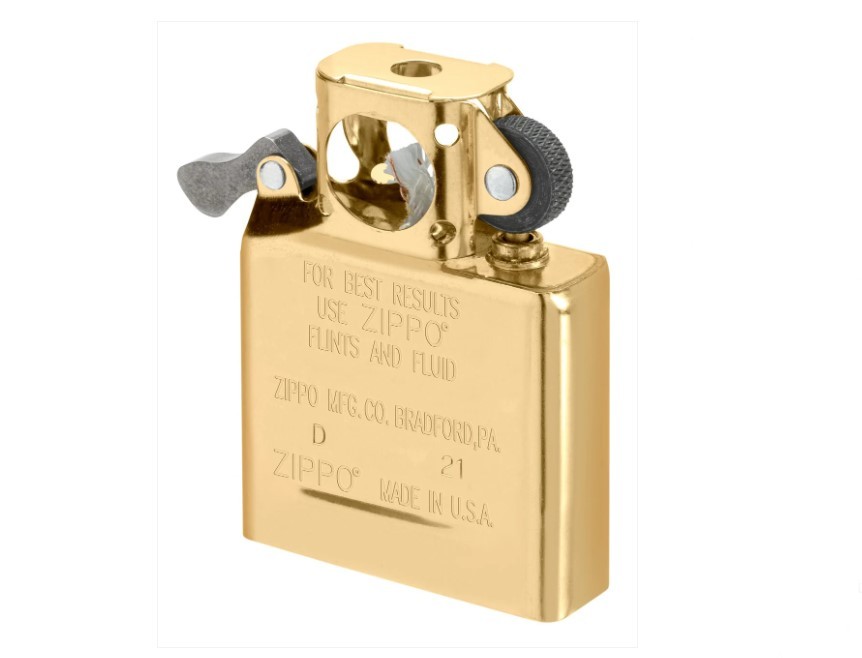 Zippo benzines pipagyújtó betét arany színű Classic Zippo öngyújtókhoz oldalsó lánggal